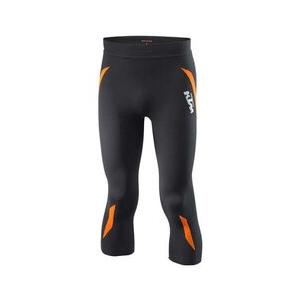 Funktionelle 3/4-bukser KTM Performance Summer sort-orange udsalg