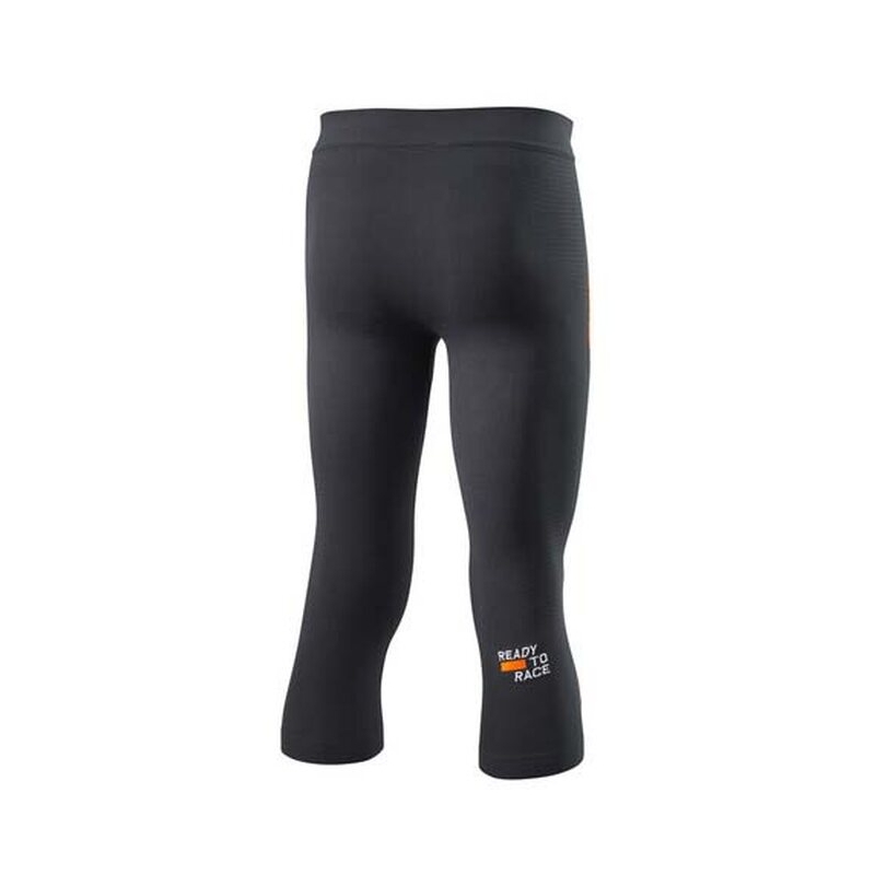 Funktionelle 3/4-bukser KTM Performance Summer sort-orange udsalg