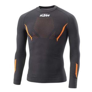 Funktionel T-shirt KTM Summer Performence Long sort-orange