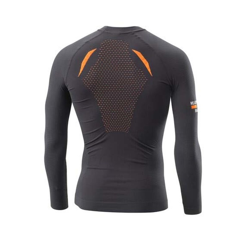 Funktionel T-shirt KTM Summer Performence Long sort-orange