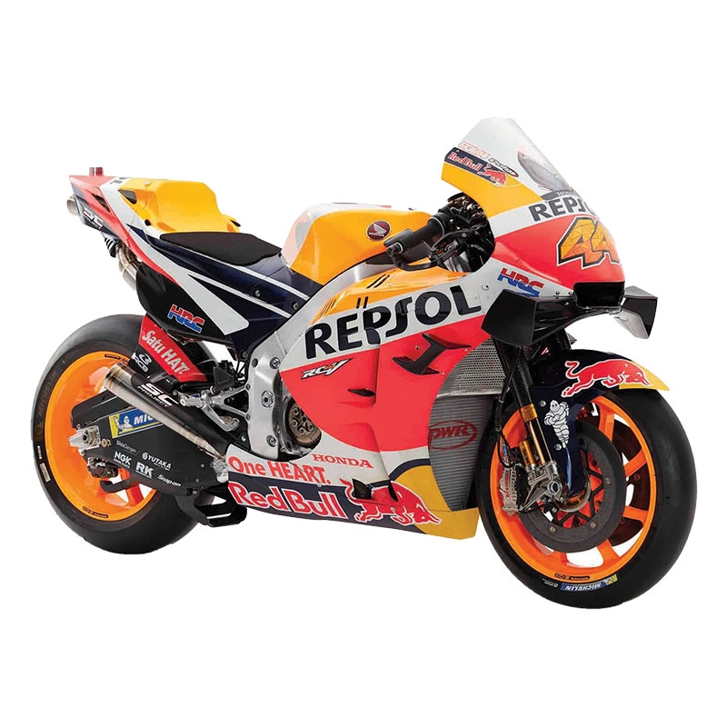 Model af Maisto Repsol Honda Team 2021 Assorteret 1:18