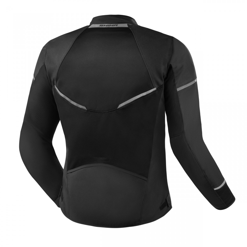 Motorcykeljakke Shima X-MESH 2.0 sort
