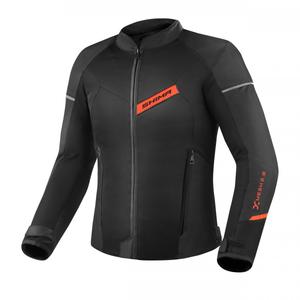 Motorcykeljakke Shima X-MESH 2.0 sort-rød