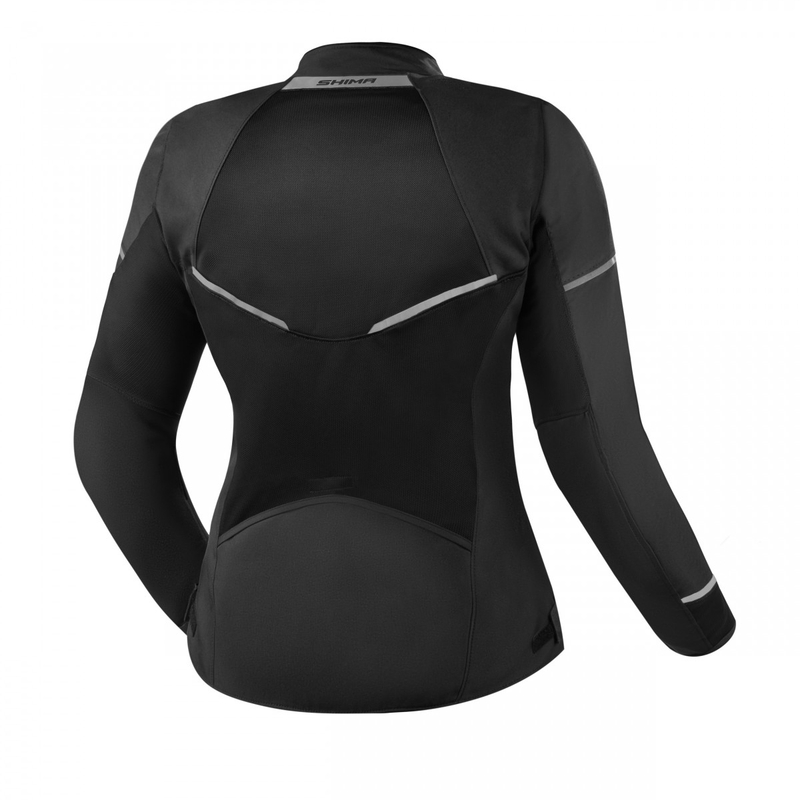 Motorcykeljakke til kvinder Shima X-MESH 2.0 sort