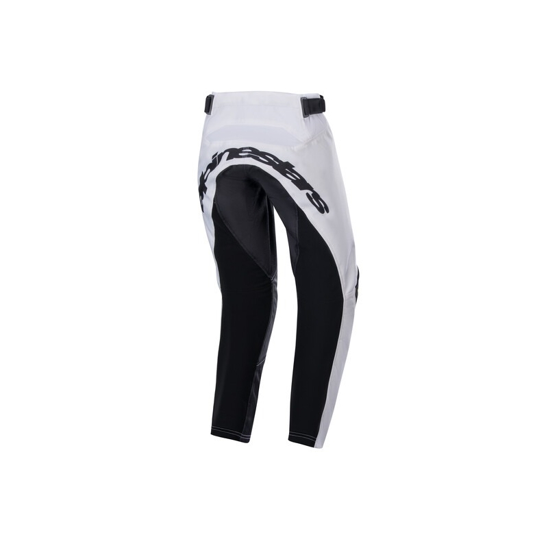 Alpinestars Racer Lucent Kids Motocrossbukser Hvid-Sort-Fluto Gul