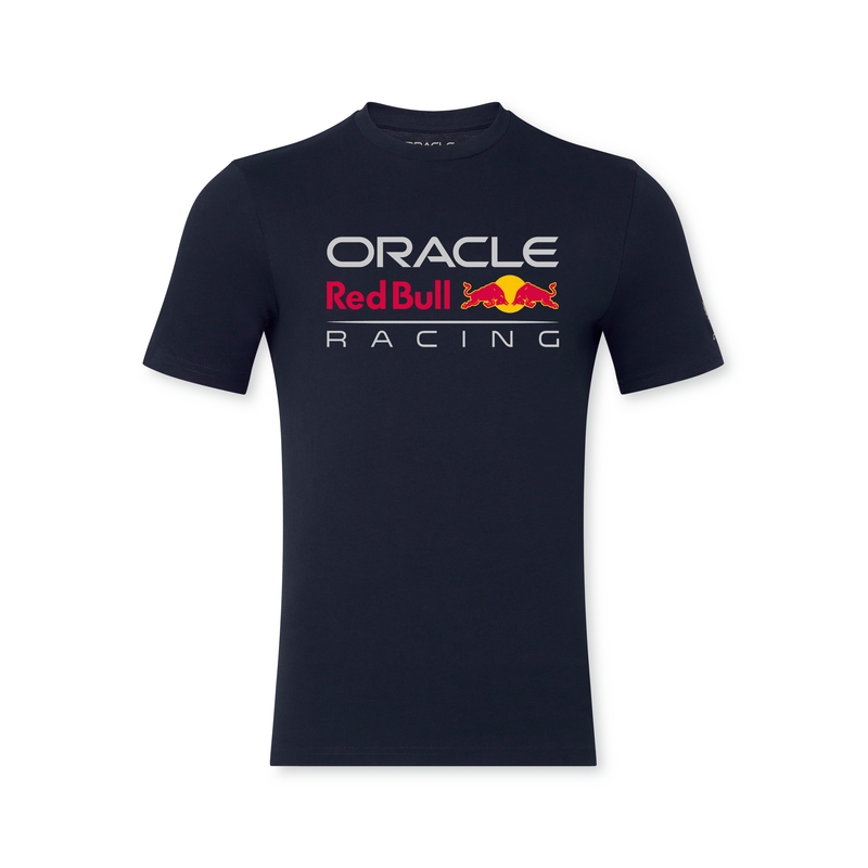 T-shirt Red Bull Racing F1 Bull mørkeblå