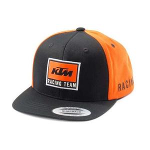 KTM Kids Team Flat Cap OS sort-orange