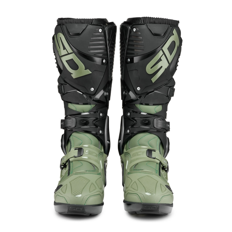 Motorcykelstøvler SIDI CROSSFIRE 3 SRS grøn-sort