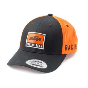 KTM Team Curved Cap OS sort-orange