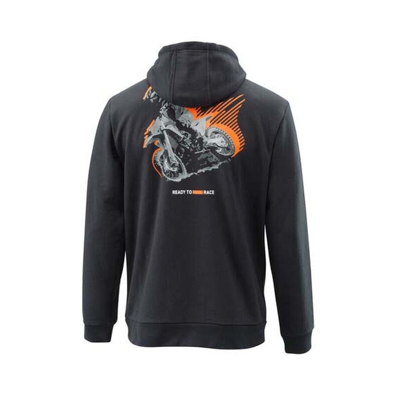 Hættetrøje KTM MX sort udsalg
