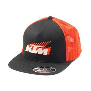 KTM MX Trucker-kasket sort-orange