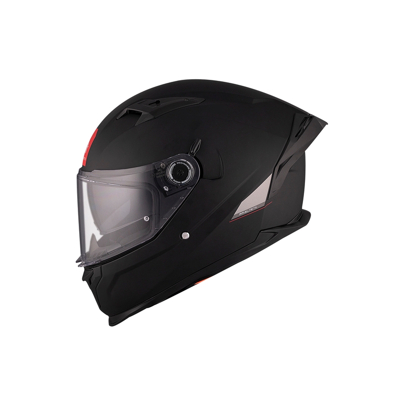 MT BRAKER SV SOLID A1 integreret motorcykelhjelm blank sort