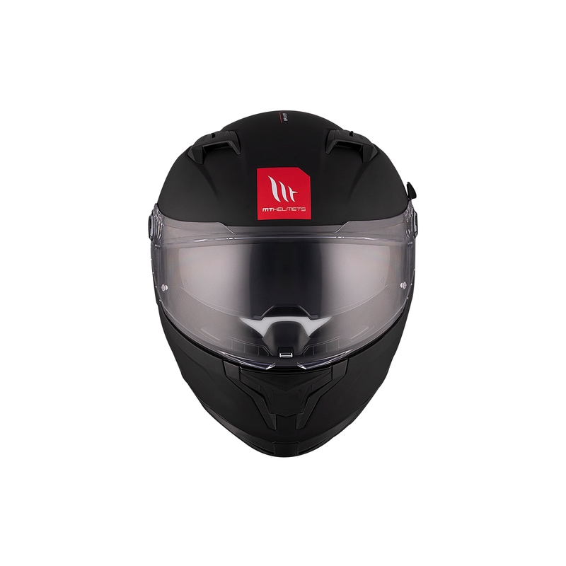 MT BRAKER SV SOLID A1 integreret motorcykelhjelm blank sort
