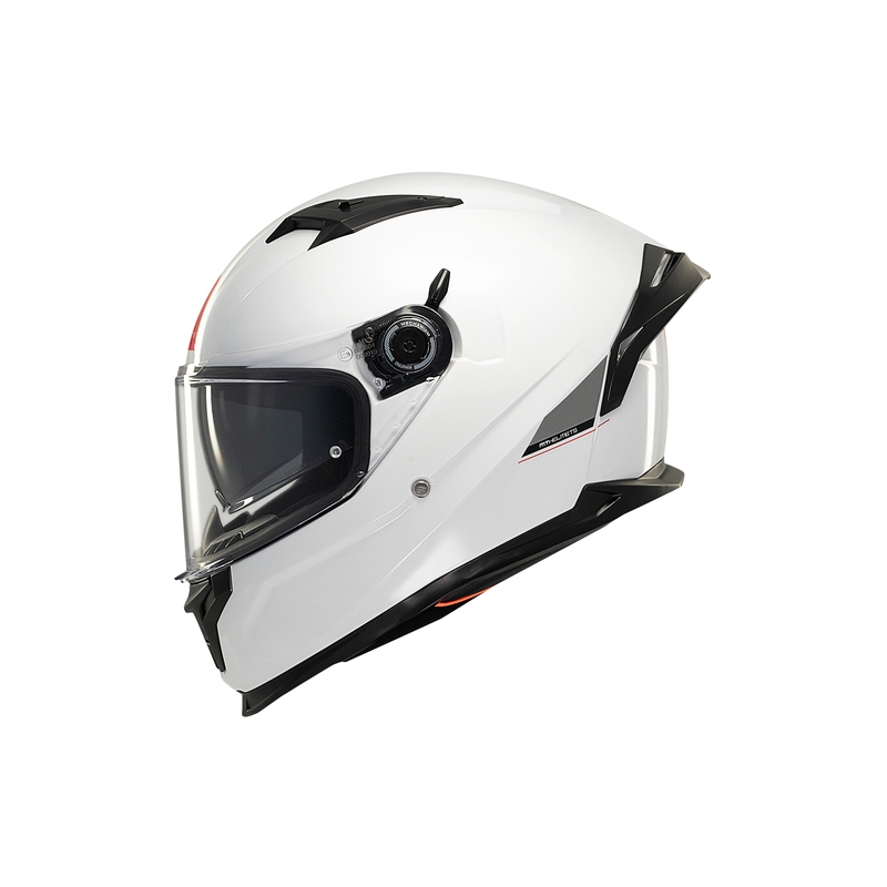 MT BRAKER SV SOLID A0 integreret motorcykelhjelm hvid