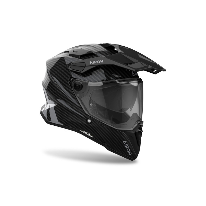 Endurohjelm Airoh Commander 2 Carbon, Sort
