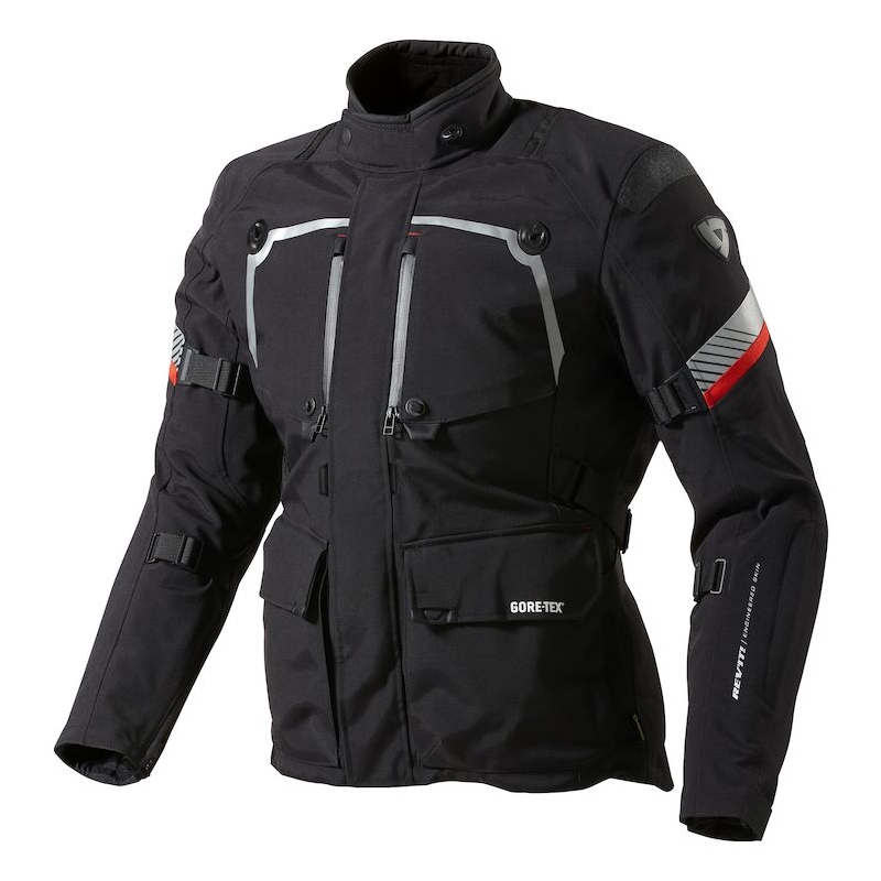 Bunda na motorku Revit Poseidon GTX černá