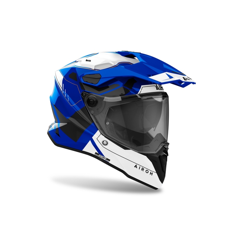 Enduro hjelm Airoh Commander 2 Reveal skinnende blå