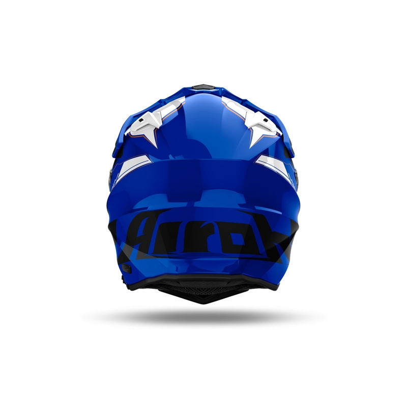 Enduro hjelm Airoh Commander 2 Reveal skinnende blå