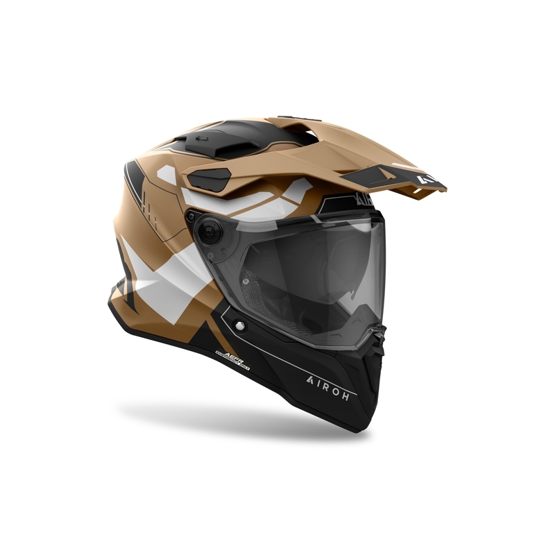 Endurohjelm Airoh Commander 2 Reveal, Mat, Sand