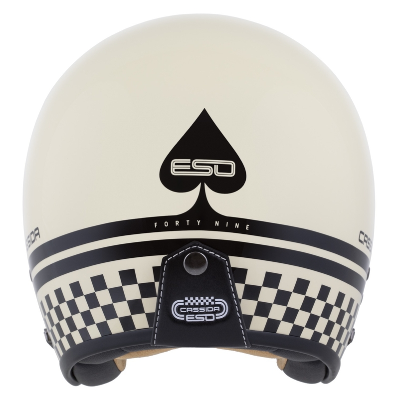 Åben hjelm Cassida Eso Forty Nine creme-sort
