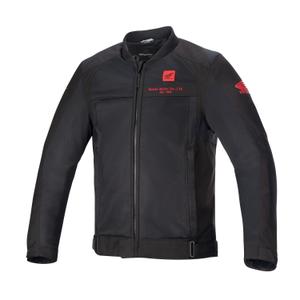 Alpinestars Luc Air 2 Honda motorcykeljakke sort-rød