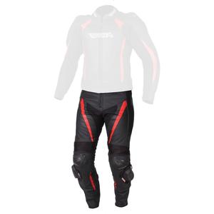 Pánské kalhoty na motorku RSA Imola černo-červené výprodej