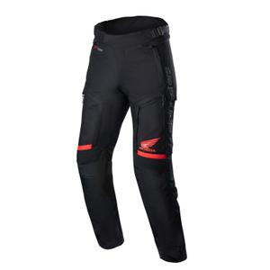 Alpinestars Bogota PRO Drystar Honda motorcykelbukser rød fluo-sort