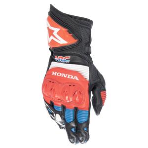 Alpinestars GP PRO R 3 Honda motorcykelhandsker sort-rød fluo-blå-hvid