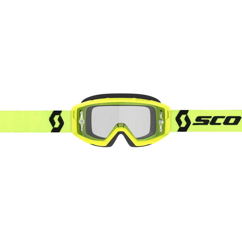 Motocrossbriller SCOTT PRIMAL CLEAR sort-fluogul