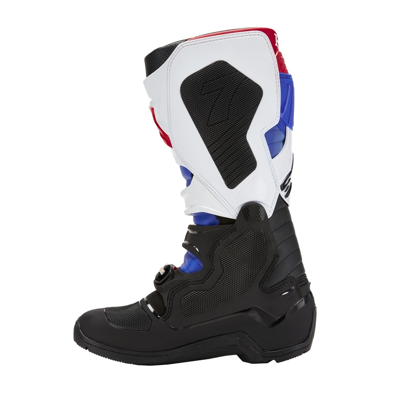 Motorcykelstøvler Alpinestars Tech 7 Enduro Drystar Honda, Sort-Blå-Hvid-Rød