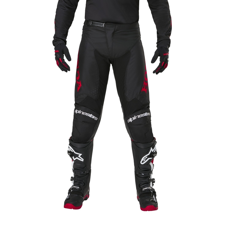 Alpinestars Racer Iconic Honda Collection Motocross Bukser Sort-Rød