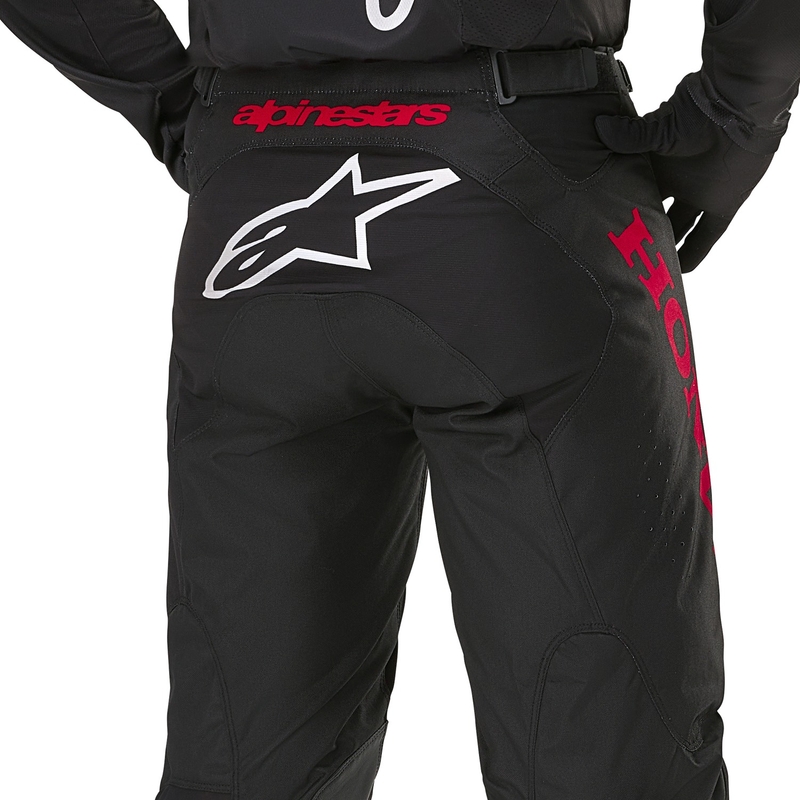 Alpinestars Racer Iconic Honda Collection Motocross Bukser Sort-Rød