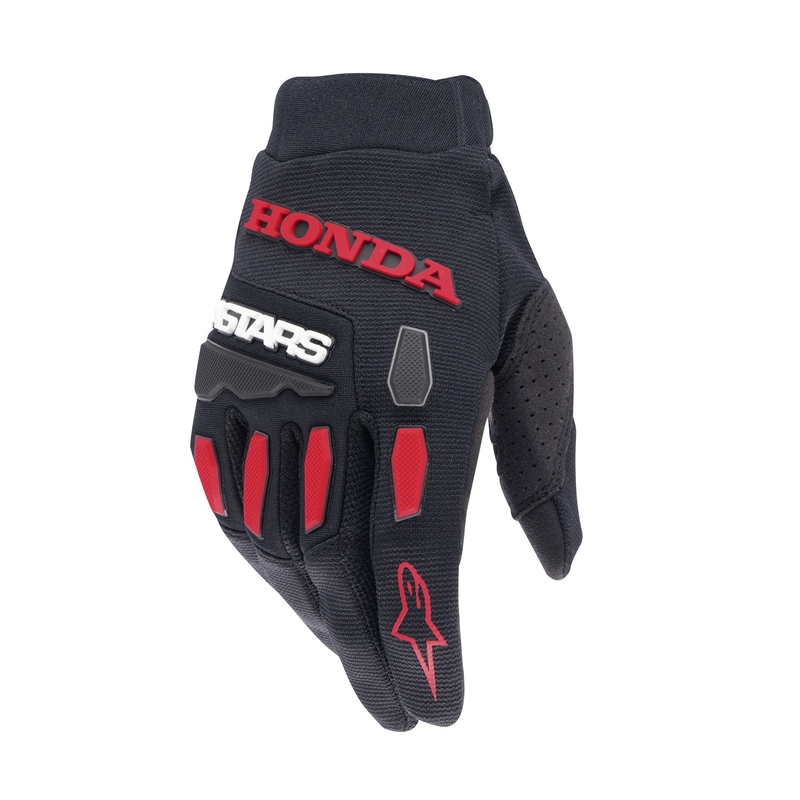 Alpinestars Full Bore Honda Collection Motocross Handsker Sort-Rød