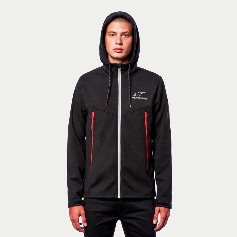 Alpinestars Gorge jakke sort og rød