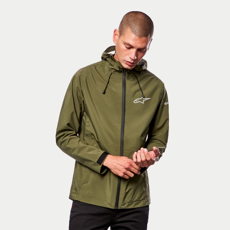 Alpinestars Omni regnjakke grøn