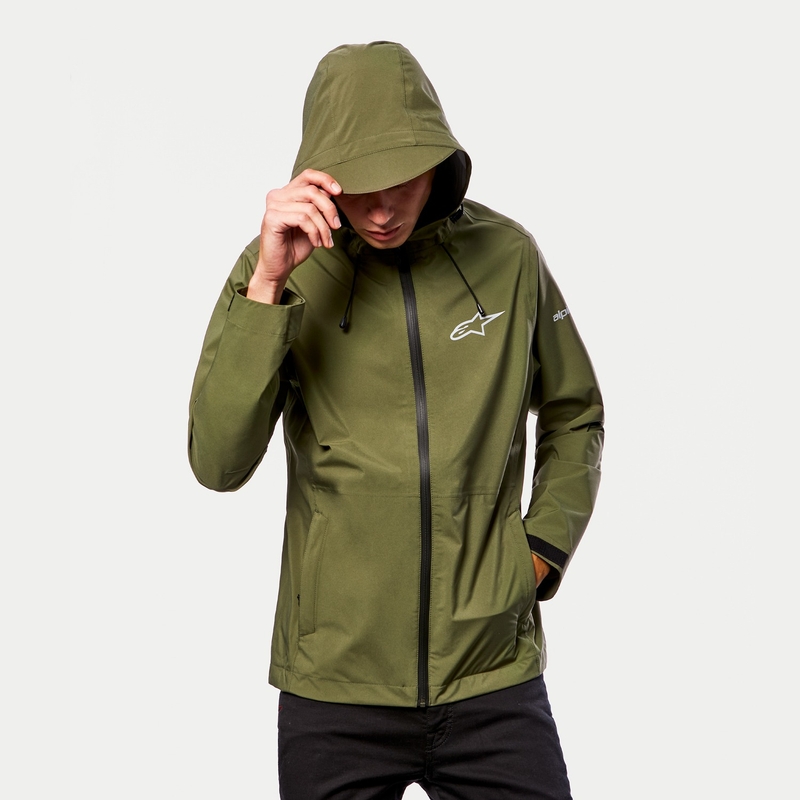 Alpinestars Omni regnjakke grøn