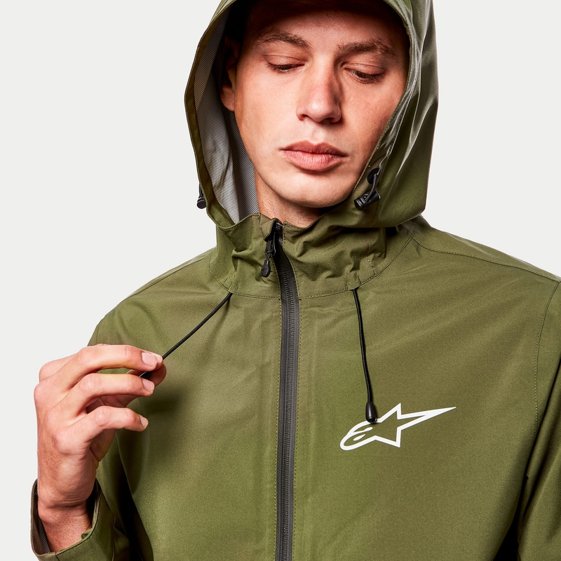 Alpinestars Omni regnjakke grøn