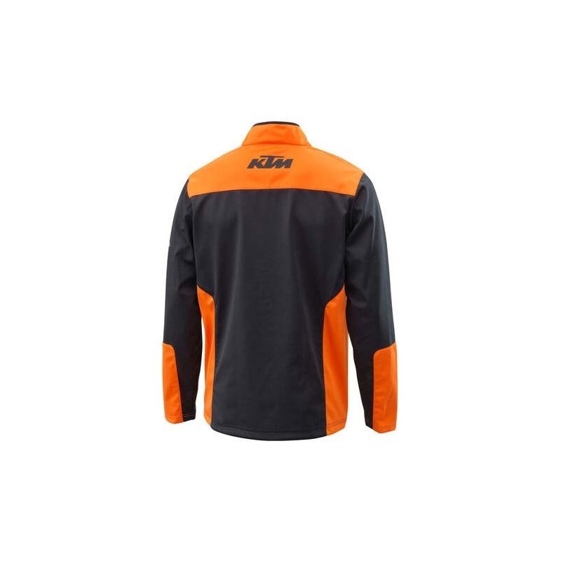 Softshell-jakke KTM X-Bow Replica Team sort-orange