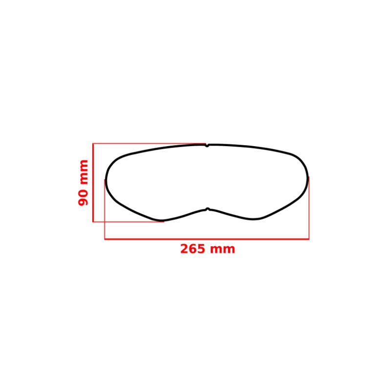 Universal antidugfilm til FogCity Easy endurohjelme