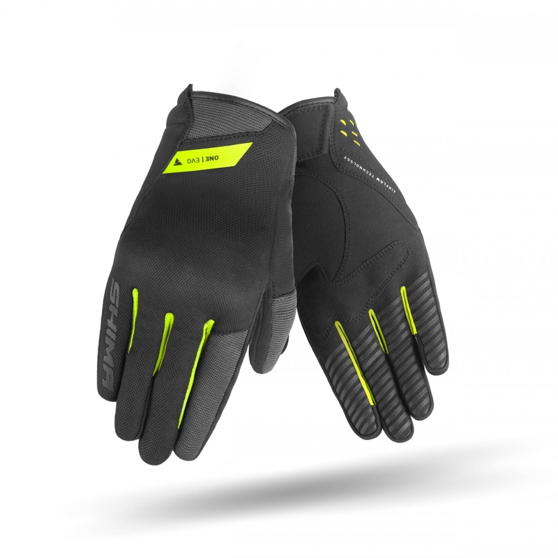 Motorcykelhandsker Shima One EVO yellow fluo-black