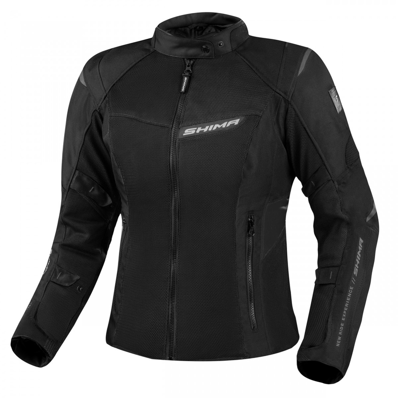 Shima Rush Vent 2.0 motorcykeljakke til kvinder Sort