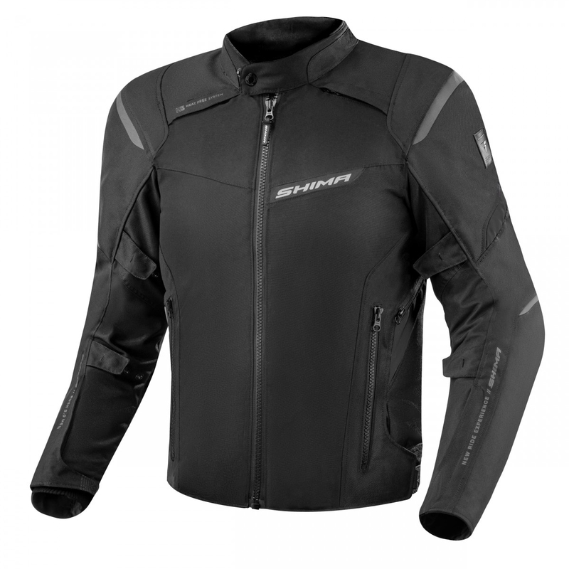 Motorcykeljakke Shima Rush 2.0 sort