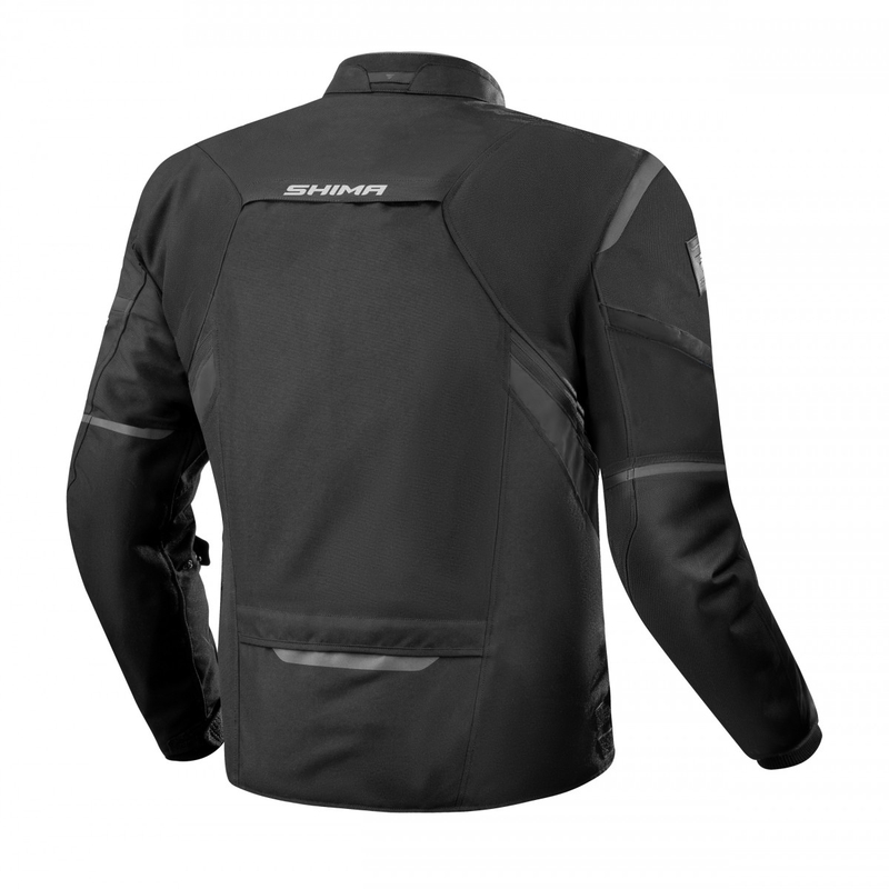 Motorcykeljakke Shima Rush 2.0 sort