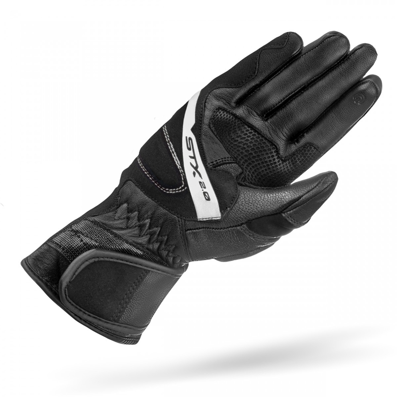 Motorcykelhandsker Shima STX 2.0 sort og hvid