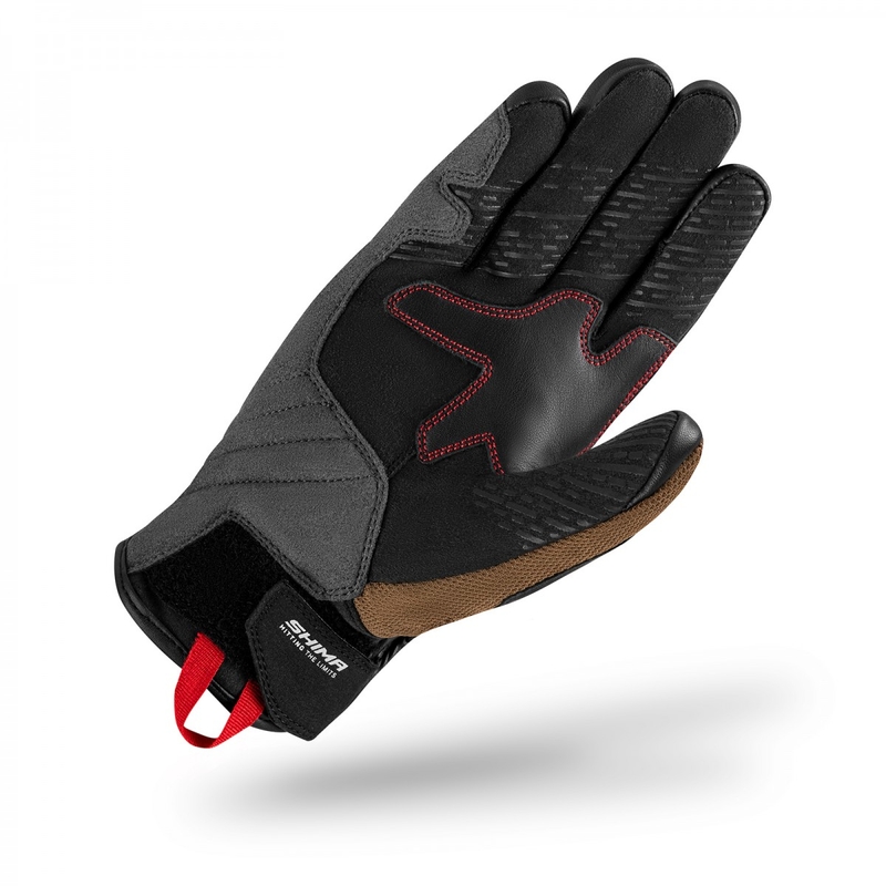 Motorcykelhandsker Shima Blaze 2.0 sort-brun
