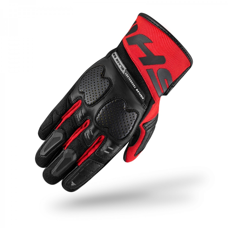 Motorcykelhandsker Shima Blaze 2.0 sort-rød