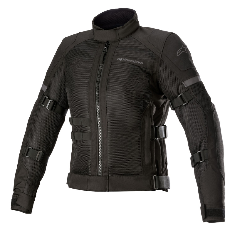 Alpinestars Stella Crosshill Waterproof Air dame motorcykeljakke, sort-sort