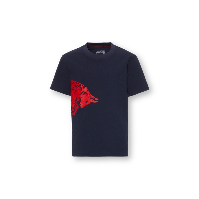 Børne-T-shirt Red Bull Adrenaline blå-rød