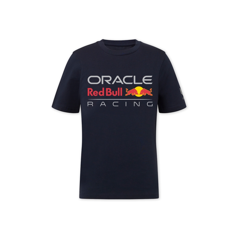 Børne-T-shirt Red Bull Racing F1 mørkeblå