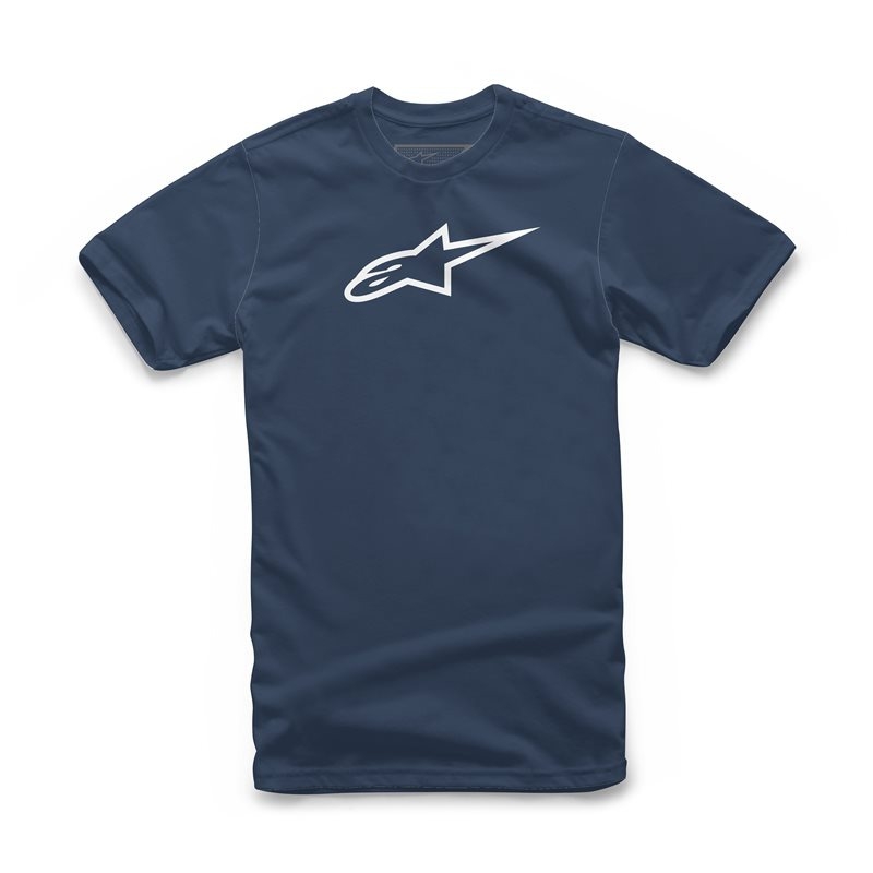 Alpinestars Classic Tee blå og hvid